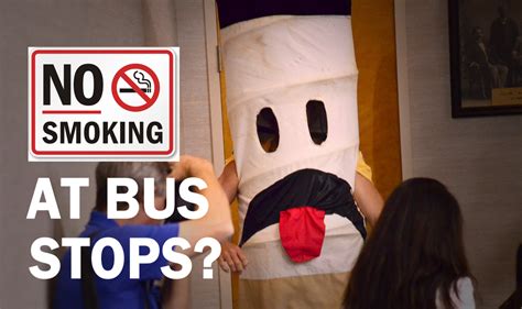 committee considers smoking ban at bus stops