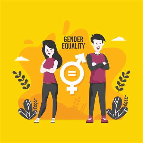 Gender Equality Campaign Concept Vector Art At Vecteezy
