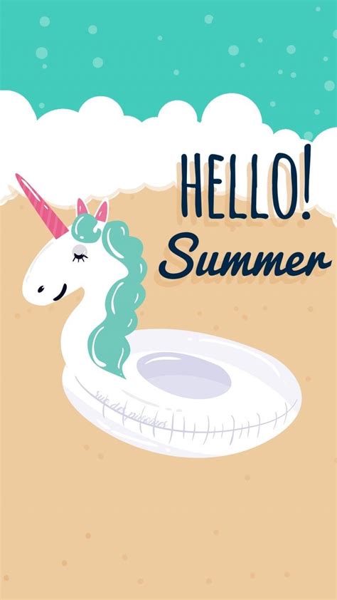 Summer Unicorns Wallpapers Wallpaper Cave