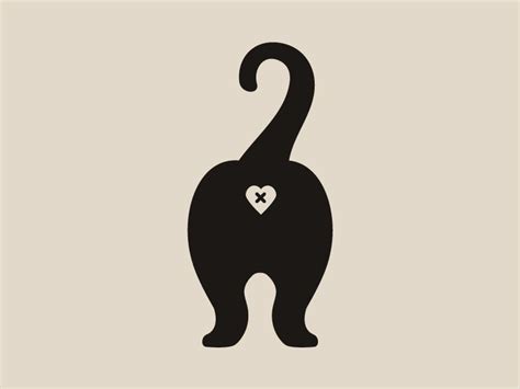 Cat Butt Transfer Sticker Cat Drawing Cats Cat Quilt
