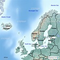 StepMap - Northern Europe - Landkarte für Europe