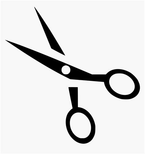 Hairdresser Scissors Cartoon Clipart