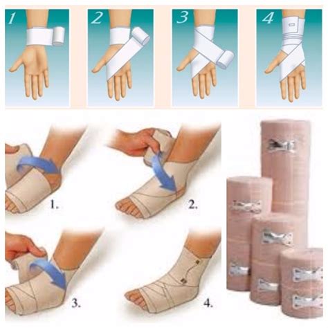 Elastic Bandage Is Ideal For Post Injury Applications For The Ankle