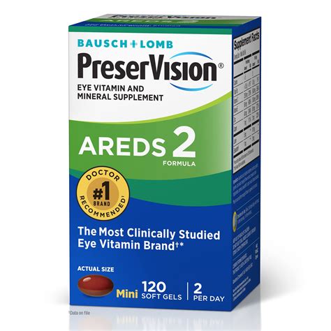Preservision Areds 2 Eye Vitamin And Mineral Supplement Contains Lutein