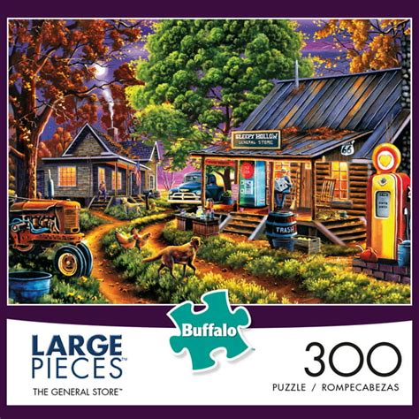Buffalo Games 300 Large Pieces The General Store Jigsaw Puzzle