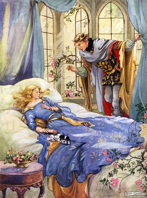 Sleep Art Illustration Fairy Tales