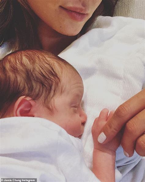 Jamie Chung Shares First Photo Of Twins As They Meet Grandparents