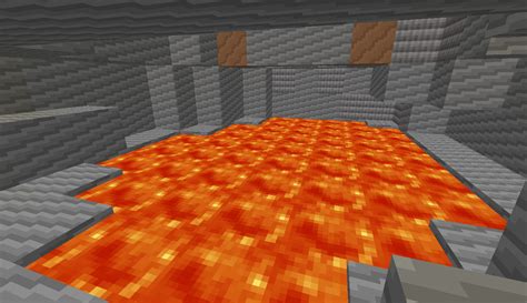 Minecraft Background Lava Pool By Michael3216 On Deviantart