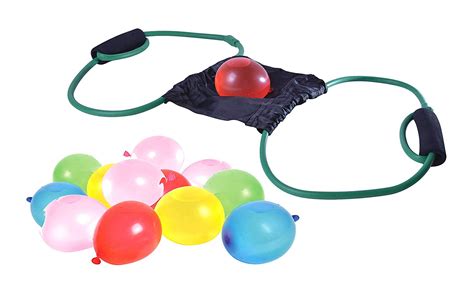 Water Balloon Launcher 3 Person Slingshot Outdoor Toy With 50 Water