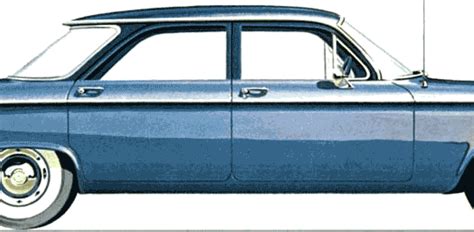 Chevrolet Corvair 1960 Chevrolet Drawings Dimensions Pictures