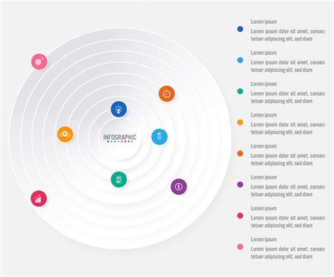 Premium Vector Business Infographic Template With 8 Options