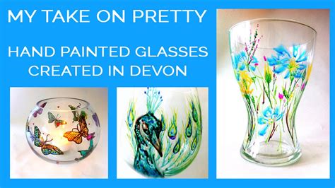 Personalised Hand Painted Glasses By My Take On Pretty Youtube