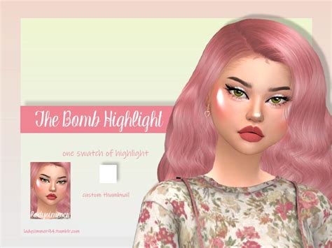The Bomb Highlight By Ladysimmer94 At Tsr Sims 4 Updates