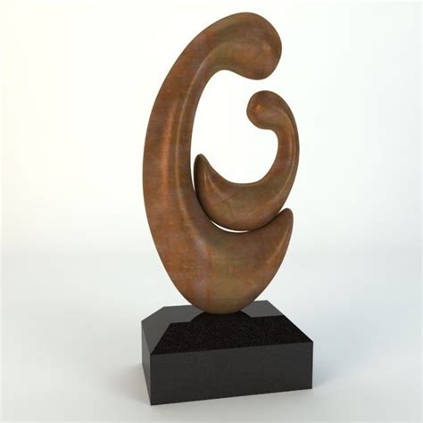 3d Model Modern Art Sculpture Cgtrader