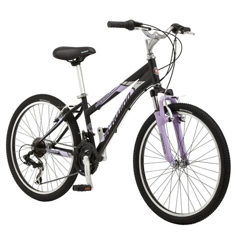 Schwinn 24 Girls Sidewinder Black And Pink Mountain Bike