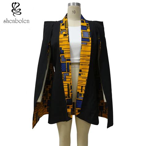 African Coat For Women Fashion Both Sides Wear Jacket True Wax Fabric 100 Pure Cotton Suit