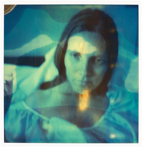Stefanie Schneider Burned Ii Self Portrait Polaroid Contemporary 21st Century Portrait