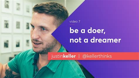 Be A Doer Not A Dreamer Youtube