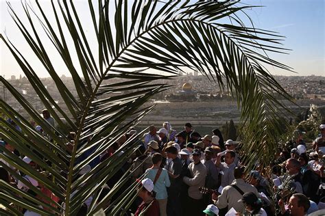 Christians Mark Palm Sunday With Jerusalem Procession