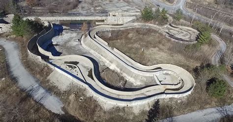 Abandoned Geauga Lake Amusement Park From Above Coaster101