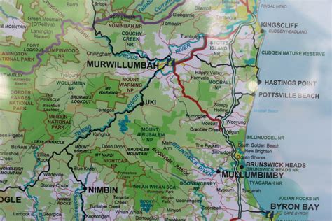Map Of The Northern Rivers Region Of New South Wales Flickr