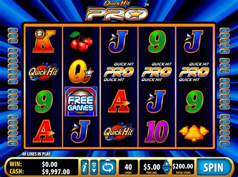 Guia de juegos de casino gratis. Jugar Tragamonedas - Quick Hit Pro™ Gratis Online