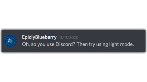 Oh So You Use Discord Try Using Light Mode Youtube