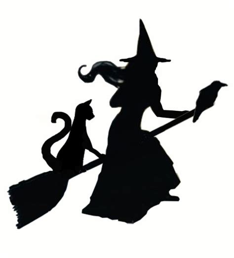 Witch Stencil For Weathervane Cricut Halloween Halloween Silhouettes