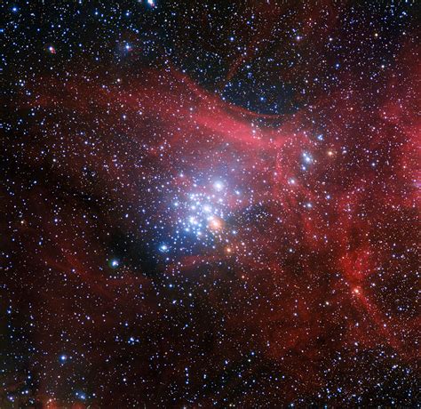 Esos La Silla Observatory Reveals Beautiful Star Cluster Laboratory