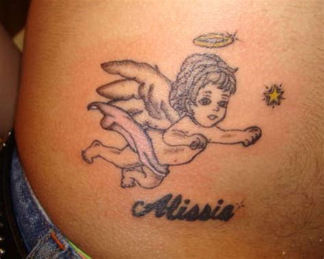 Baby Angel Tattoos Designs Ideas And Meaning Tattoos For You