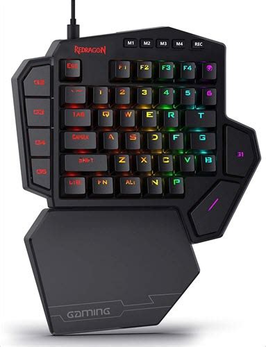10 Best One Handed Keyboards For Gaming Half Keyboard