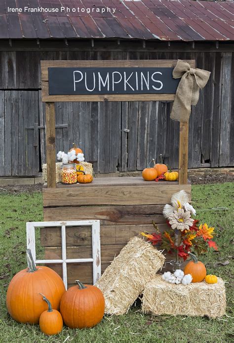 Photography Prop Pumpkin Stand Fall Photo Booth Diy Photography