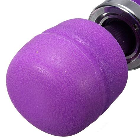 New Purple 10 Speeds Elegant Vibration Magic Wand Av Massager Bullet Vibrator Clitoris Sex