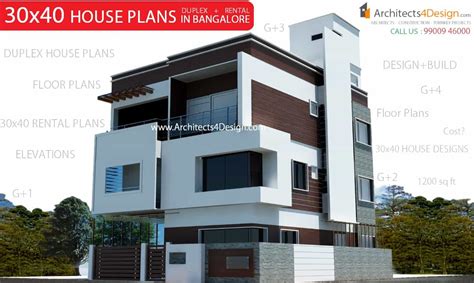 New Inspiration 49 Duplex House Plans 30x40 Pdf