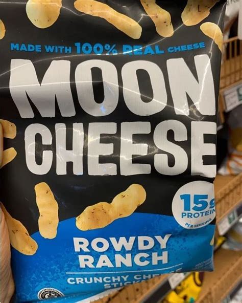 Moon Cheese Rowdy Ranch Crunchy Cheese Sticks In 2022 Moon Cheese