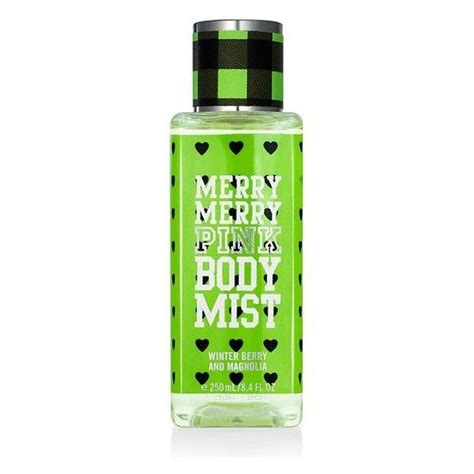Victorias Secret Holiday Collection Merry Merry Pink Body Mist