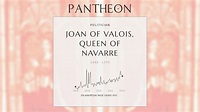 Joan of Valois, Queen of Navarre Biography - Queen consort of Navarre ...