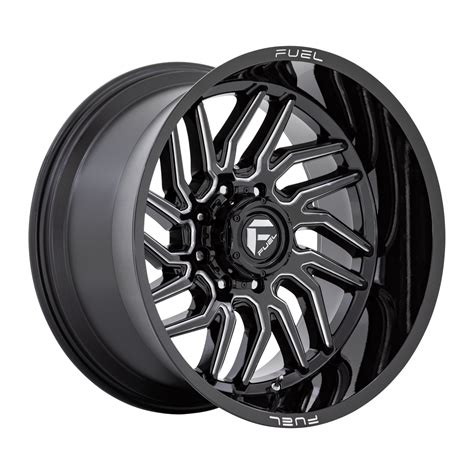 Fuel Off Road D807 Hurricane Wheels Rims 22x12 5x55 5x1397 Gloss