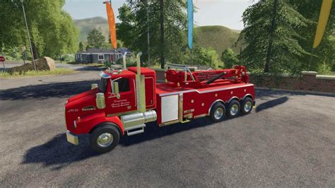 Tow Truck Wrecker Pack Update V Mod Farming Simulator Mod