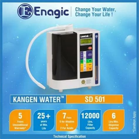 Enagic Kangen Water Ionizer Sd 501 At Rs 277000 Water Ionizer Machine In Pune Id 22226081548