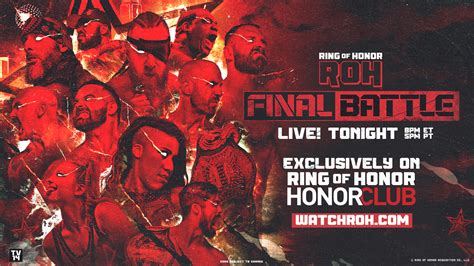 Ring Of Honor Final Battle 2023 Results