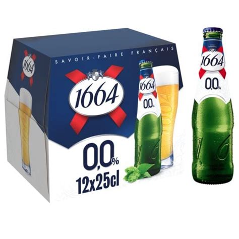Bière Blonde Sans Alcool 16640 Le Pack De 12 Bouteilles De 25cl à