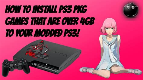 How To Install Ps3 Pkg Games That Are Over 4gb To Your Modded Ps3