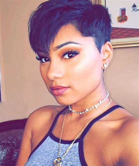 20 Pixie Cut For Black Women Short Hairstyles 2017 2018 Most Popular Short Hairstyles For 2017