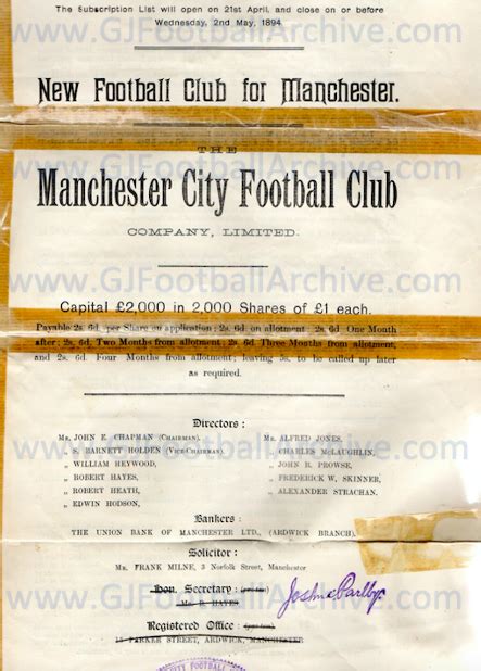 Manchester Fa Accept Mcfc Gary James Football Archive