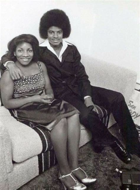 Michael Jackson And Stephanie Mills Circa 1970s Michael Jackson