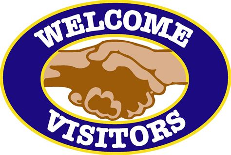 Welcome Visitors Clip Art Library