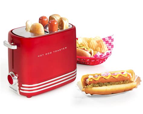 Mua Nostalgia 2 Slot Hot Dog And Bun Toaster With Mini Tongs Hot Dog