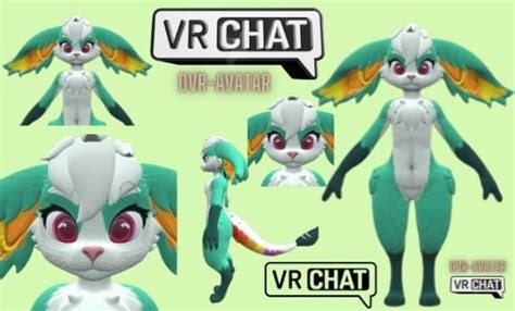 Make High Quality 3d Vrchat Model Vr Chat Avatar Furry Avatar Vrc