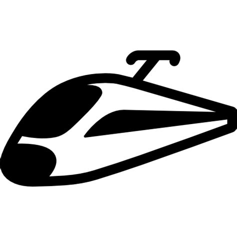 High Speed Train Free Transport Icons